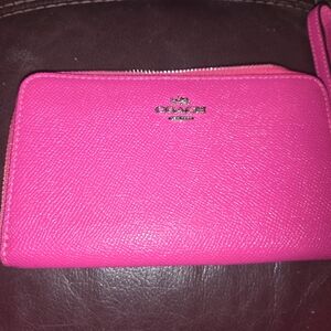 Coach Pink Women's Wallet